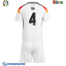 Fotballdrakt Barn Tyskland Jonathan Tah #4 Hjemmedraktsett EM 2024 Kortermet (+ Korte bukser)